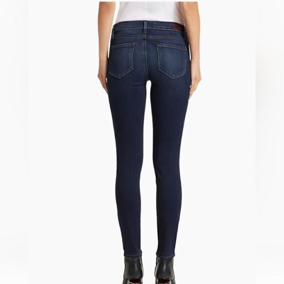 Paige Verdugo Crop cartman wash mid rise ultra skinny jeans size 27 NWT - Picture 2 of 4